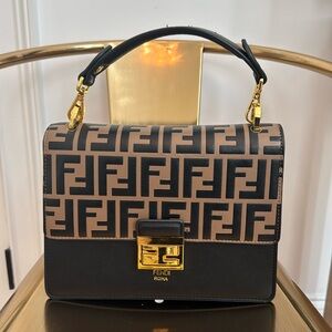 FF logo satchel bag